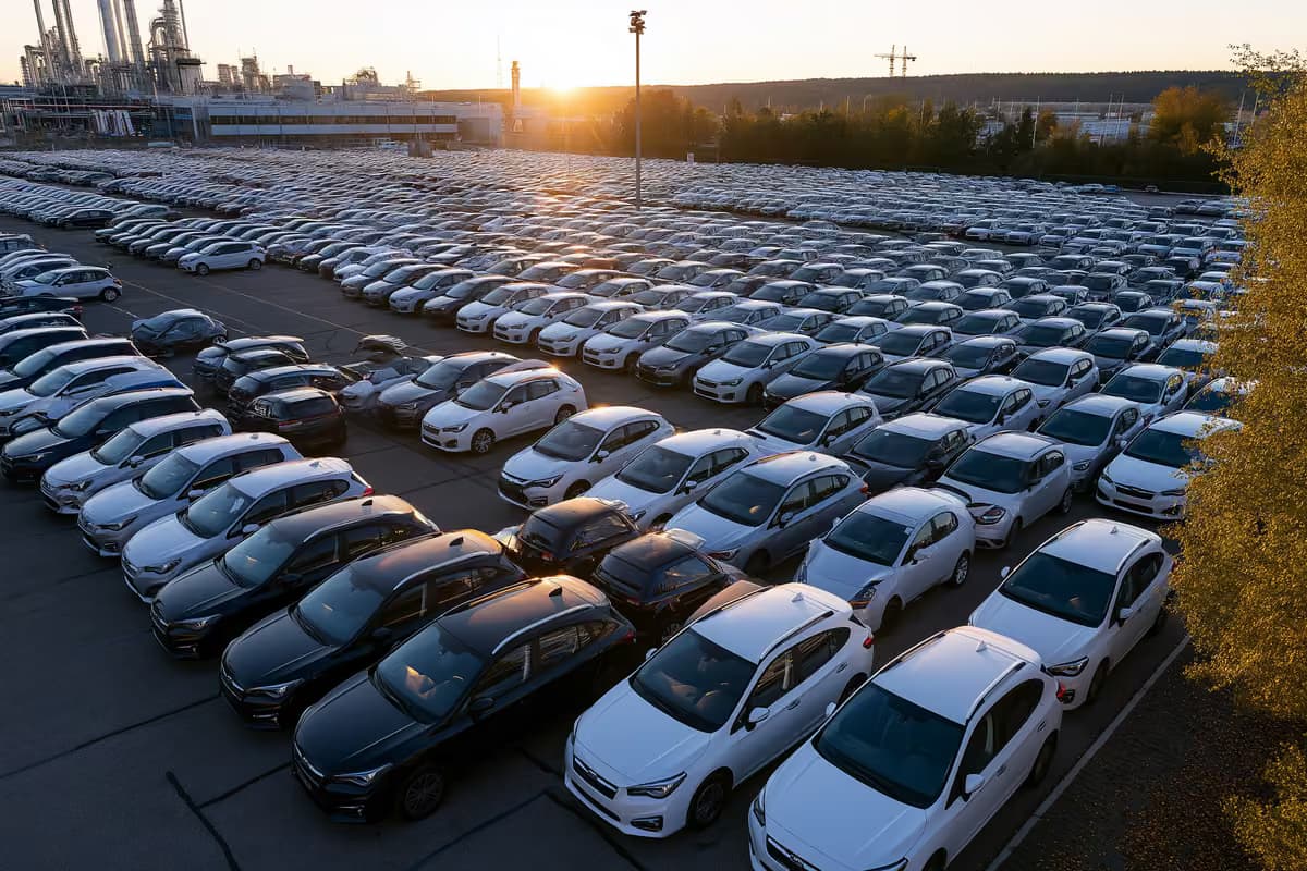 Automobiliai „Volkswagen“ gamybos linijoje Vokietijos surinkimo gamykloje.